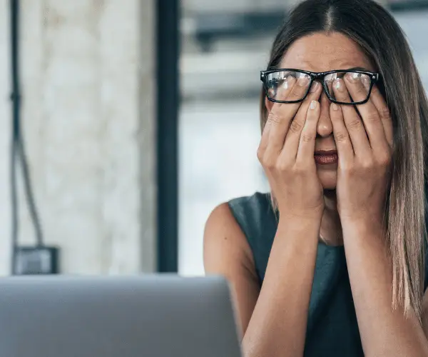 müde und erschöpft